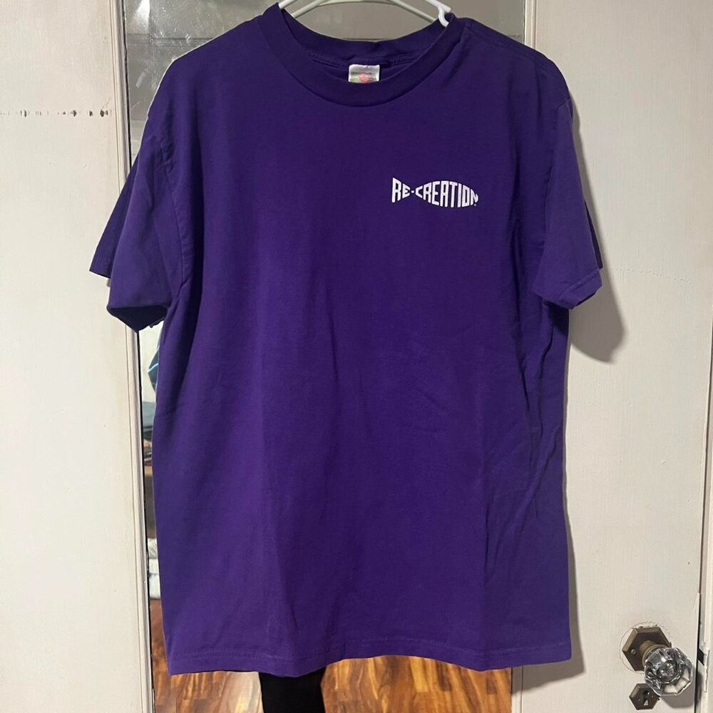 Purple recreation church tee #christian